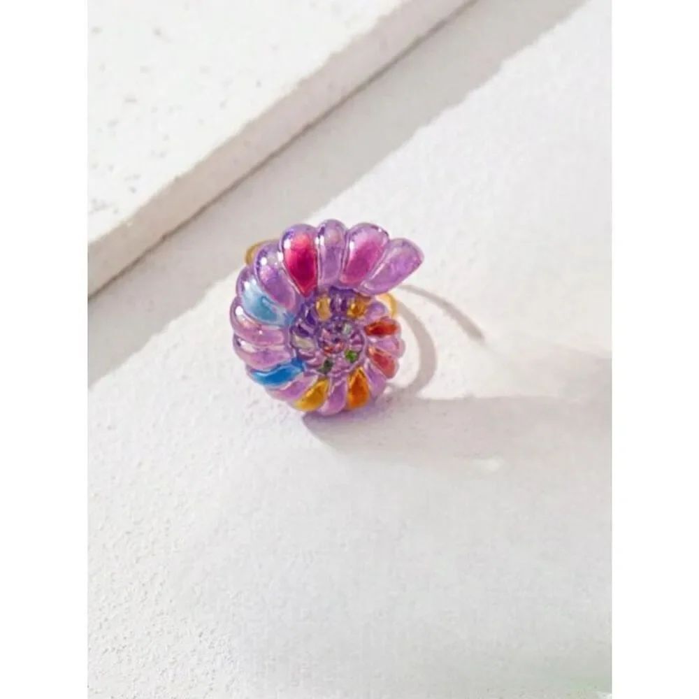 Seashell ring #2611